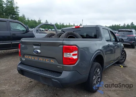 2022 Ford Maverick Xlt из США, поврежденный, VIN 3FTTW8F97NRA36484